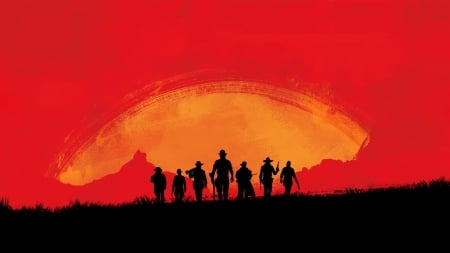 Red Dead Redemption 2 - star, 2, red, rock, dead, redemption, 2017, open world