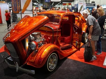 OLD CLASSIC AMERICAN CAR - prime portal, wallpapers up, socal custom, Sema Show