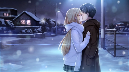 The Newest Hot Anime Images Background, A Couple Kissing, Cute Couple Anime  Picture, Animal Background Image And Wallpaper for Free Download