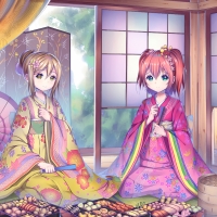 Kurosawa Ruby and Kunikida Hanamaru