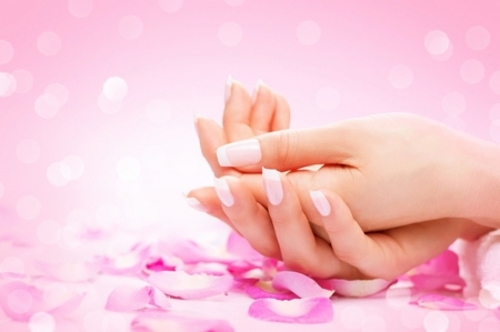 * - subbotina anna, hands, soft, petals, pink