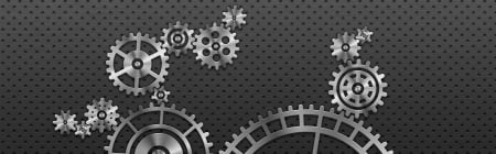 Abstract Gears - wide screen, simple, wallpaper, design, abstract, hd, panoramic, mechanism, 3d, mechanics, gears