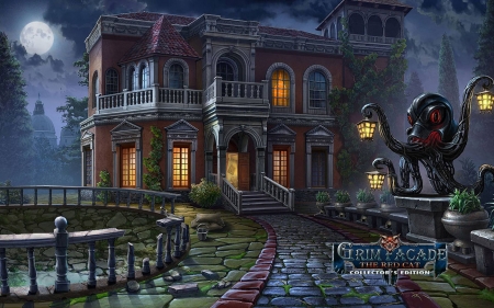 Grim Facade 8 - The Red Cat05 - hidden object, cool, video games, fun, puzzle