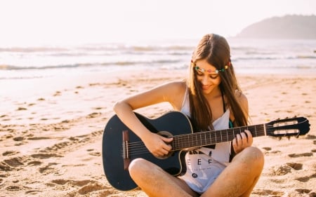 Hippie - hippie, women, girl, model