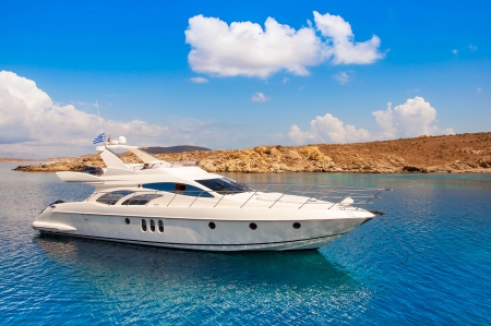 Boat - nature, ocean, mountain, water, private, boat