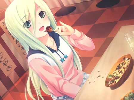 Anime Girl - girl, cartoon, CG, Anime