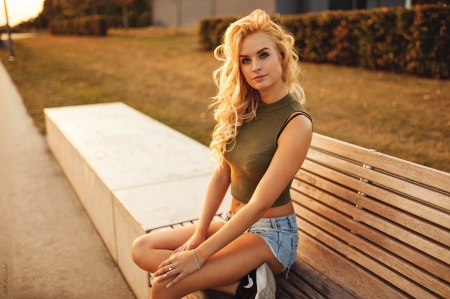 Model - girl, women, hair, model