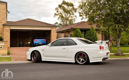 Nissan Skyline GTR - skyline, car, gtr, nissan, tuner