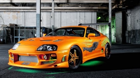 Toyota Supra MK IV - tuner, The Fast and the Furious, Supra, film, car, classic, movie, MK IV, auto, Toyota