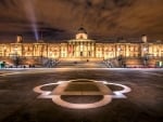 Shape in Front of the National Gallery, London