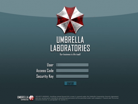 Resident Evil - Umbrella Corp - zombie, Umbrella Corp, fictional, film, movie, pharmaceuticals, testing, Resident Evil, bio engineering