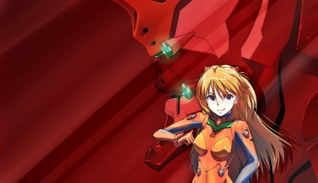 Asuka - asuka, evangelion, bodysuit, unit02