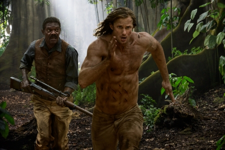 Legand of Tarzan - jungle, hunter, man, running