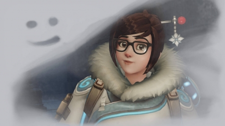 Mei - overwatch, cute, cte, ice, cold