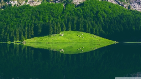 Seealpsee Lake, Switzerland