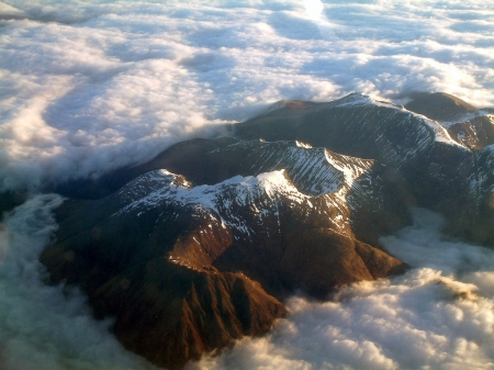 Ben Nevis From The Air (Scotland) - Scottish Highlands, Scottish Mountains, Ben Nevis, Scotland