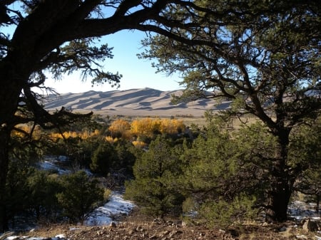 The Dunes - Colorado, Autumn, San Dunes, Nature