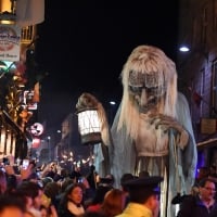 Halloween parade in Galway, Ireland 30 October 2016