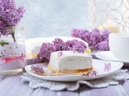 â™¥ - delicious, sweets, purple, cake