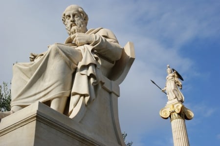 Statue Of Plato - Statue Of Plato, Plato, Statue, architecture