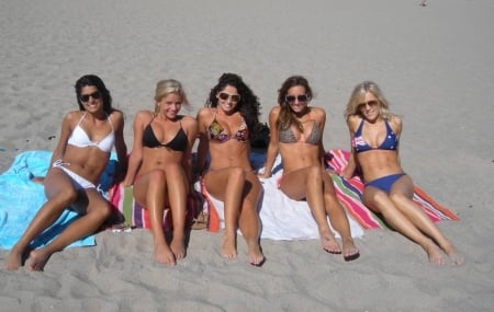 Beach Beauties - fun, people, model, cool, actress, celebrity