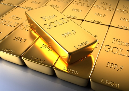 Gold Bullion - Gold, money, currency, Bullion