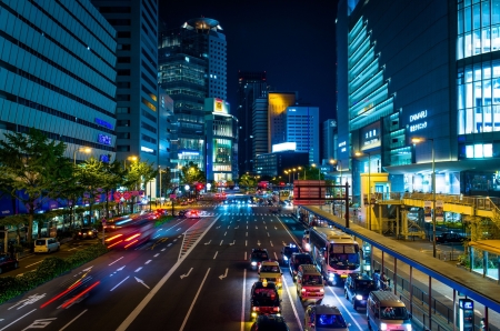 Osaka Night - osaka, japan, scenery, night, cityscape, building, japanese