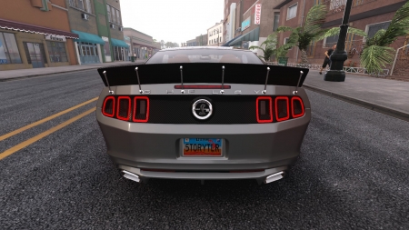 The Crew Ford Mustang Shelby back view - cars, awesome, speeed, the crew, ford