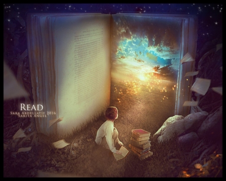 Read - boy, read, fantasy, book