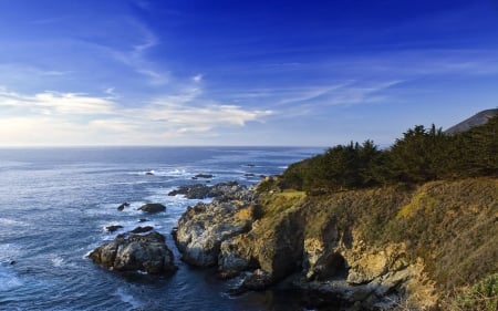 by the sea - cool, fun, beach, ocean, nature