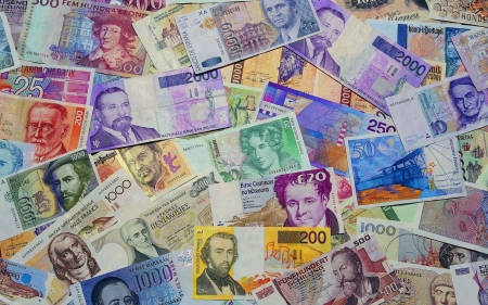 Banknotes - money, banknotes, currency, cash