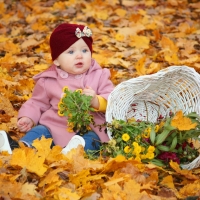 Autumn and Child