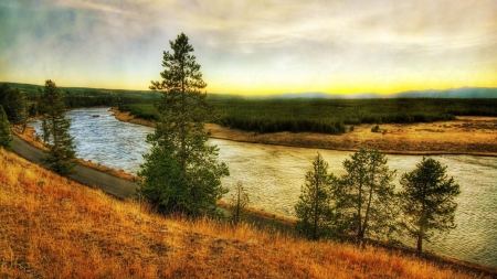 running river - fun, river, nature, cool