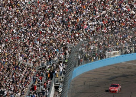 Look At All The Fans - sports, nascar