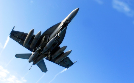 F/A-18E Super Hornet strike fighter 