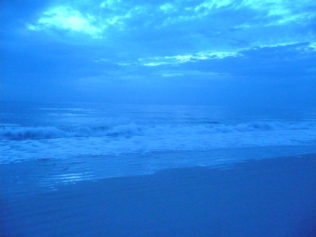 Beach Blues - florida, blue, beach