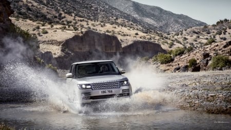 2013 Range Rover Offroad - offroad, range rover, 2013, suv, car, water