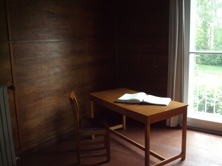 Quiet Study - study, room, book, writing, quiet, chair, modern, architecture, table