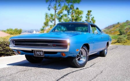 1970 Dodge Challenger - muscle car, car, vintage, 1970, classic, auto, Challenger, Dodge