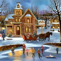 Sleigh Ride Christmas F1C