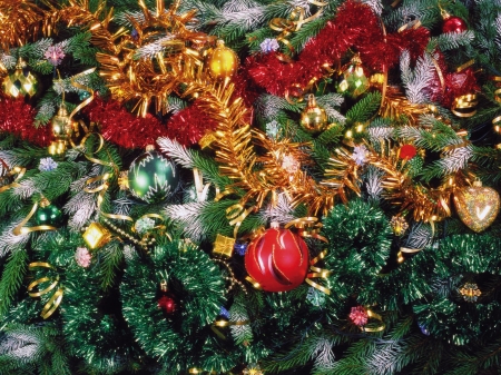 christmas decoration - christmas, background, decoration, tree