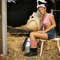 Cowgirl Milking..