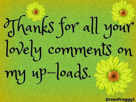 THANK YOU - CARD, YOU, COMMENT, THANK