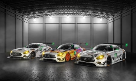 Mercedes-AMG Joins IMSA with AMG GT3 Race Car - Decals, Wing, Benz, Race Cars