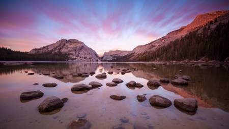 bright mountains - nature, fun, mountain, cool, sunset