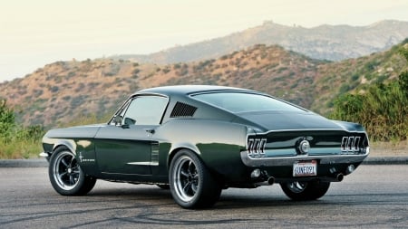 1967 Ford Mustang Fastback - 1967, ford, auto, fastback, car, vintage, mustang, muscle car, classic