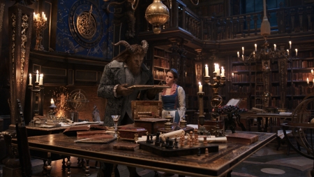 Beauty and the Beast 2017 - beauty and the beast, fantasy, movie, room, disney, emma watson, actress