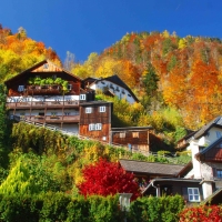 Hallstatt in autumn