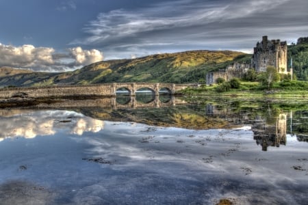 Eilean Donan Castle - Scotland - highlander, scottish highlands, eilean donan castle, scotland