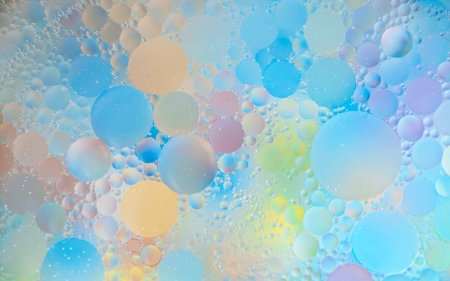 bubbles - fun, abstract, bubbles, 3d, cool